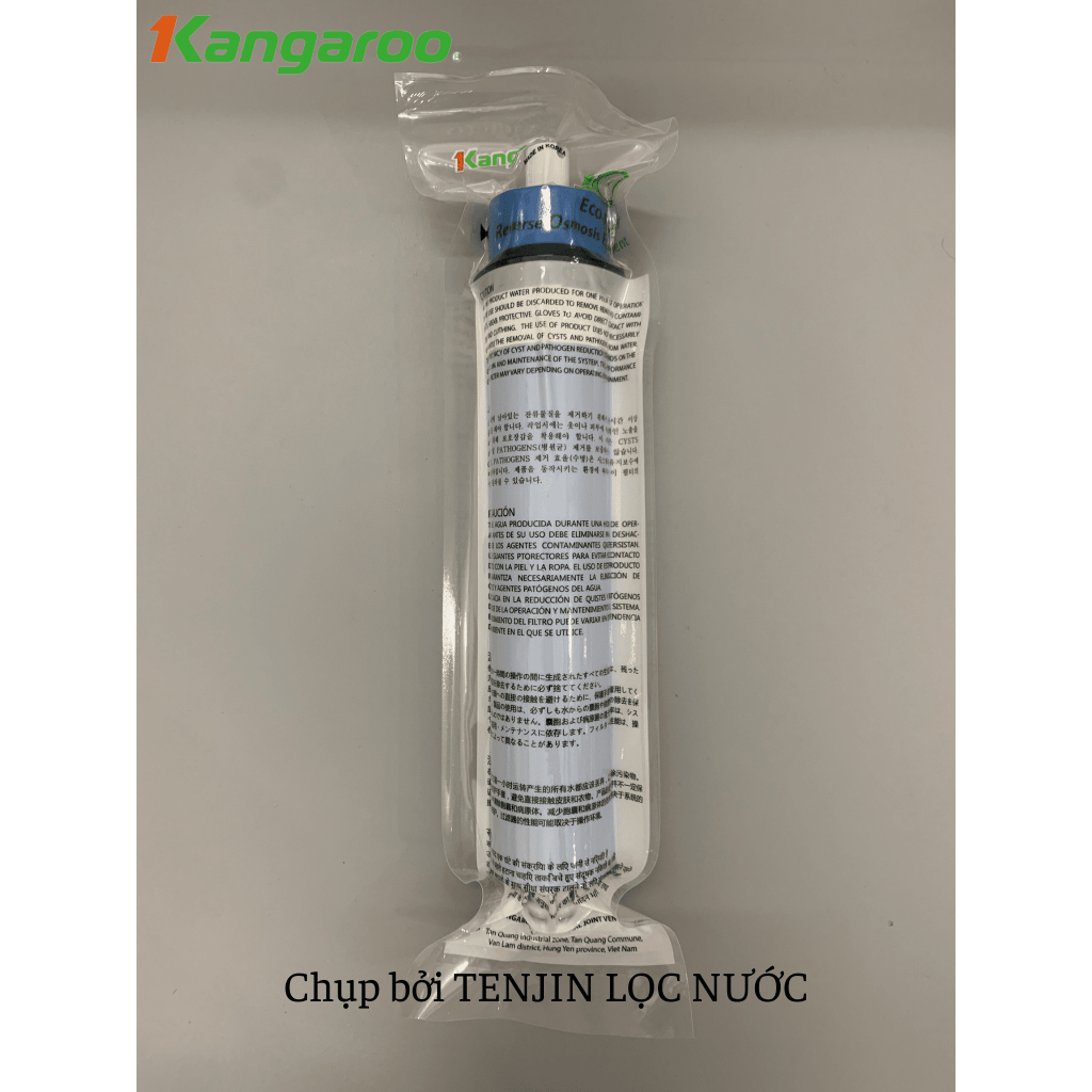Màng RO 50GPD Kangaroo Hàn Quốc Lõi Lọc Số 4 Công Suất 10 Lít/Giờ 12 Vòng Quấn Chính Hãng Giúp Nước Trở Nên Tinh Khiết