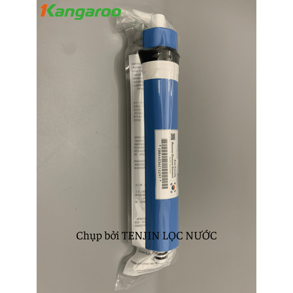 Màng RO 50GPD Kangaroo Hàn Quốc Lõi Lọc Số 4 Công Suất 10 Lít/Giờ 12 Vòng Quấn Chính Hãng Giúp Nước Trở Nên Tinh Khiết