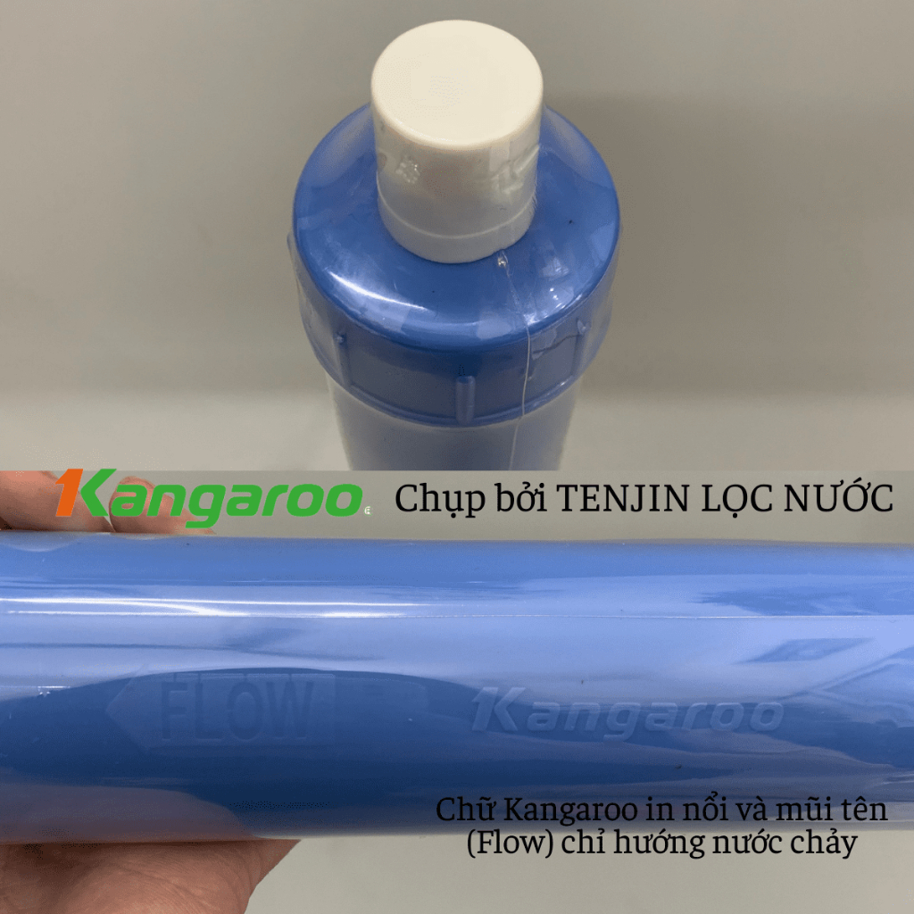 Lõi số 5 Nano Silver Kangaroo Chính Hãng Lõi Chức Năng Diệt Khuẩn Và Chống Tái Nhiễm Khuẩn Dành Cho Máy Lọc Nước RO
