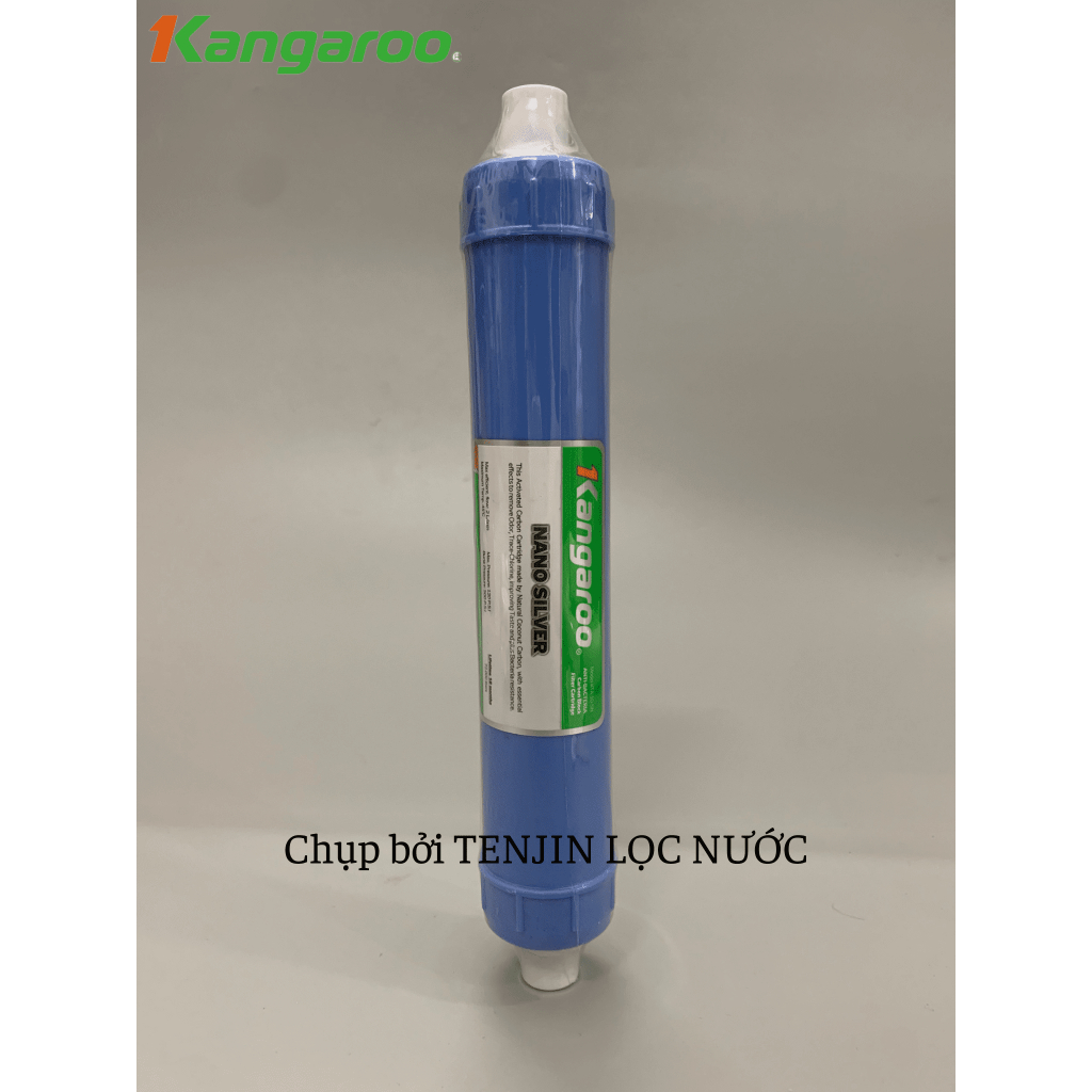Lõi số 5 Nano Silver Kangaroo Chính Hãng Lõi Chức Năng Diệt Khuẩn Và Chống Tái Nhiễm Khuẩn Dành Cho Máy Lọc Nước RO