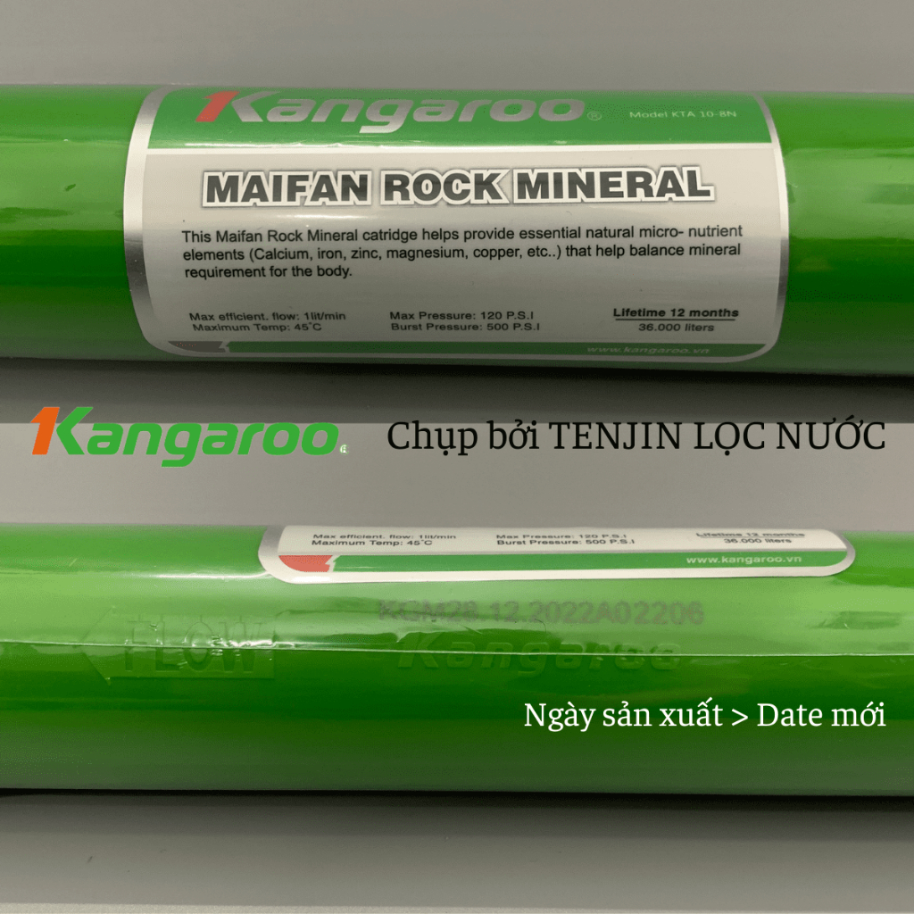 Lõi số 8 Maifan Rock Mineral Kangaroo Chính Hãng Bổ Sung 45 Loại Khoáng Chất Cần Thiết Từ Thiên Nhiên Cho Cơ Thể