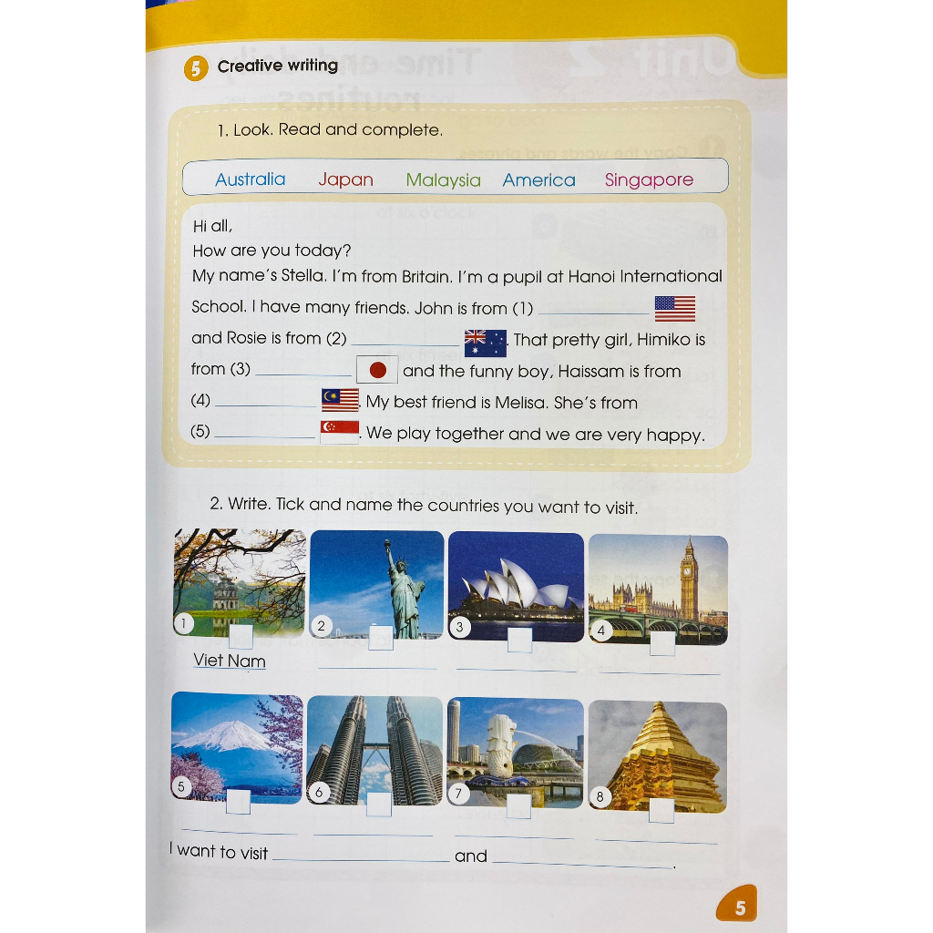 Ảnh Sách - Vở tập viết Tiếng anh lớp 4 tập 1+2 global success (HEID) 2