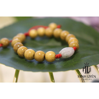 Vòng dâu tằm - Lu thống Ngọc Myanmar - Minh Uyên VDT009