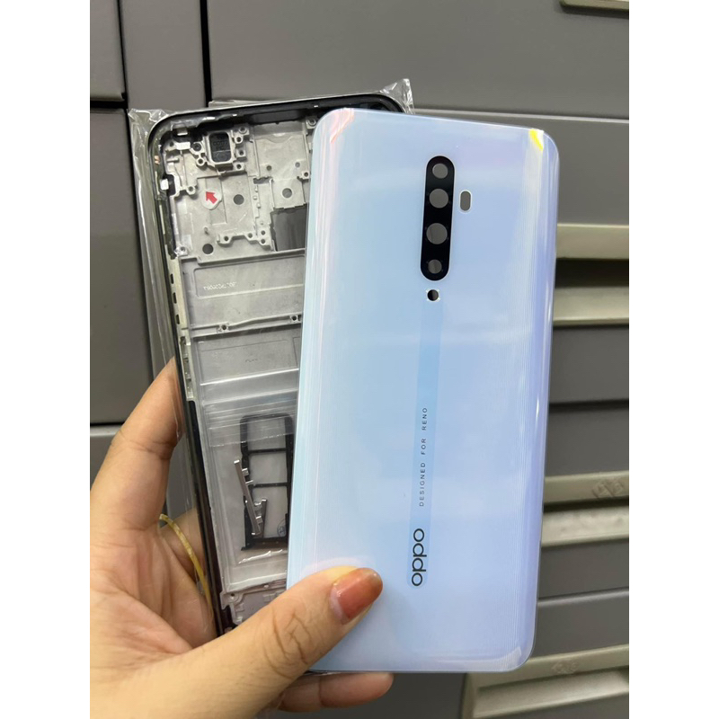 Vỏ oppo reno 2F trắng,xanh lá,xanh đen(vỏ,xương,khay sim) | Shopee Việt Nam