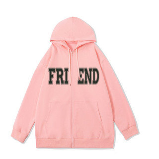 Áo khoác nữ mùa xuân và mùa thu oversize hiphop FRIEND