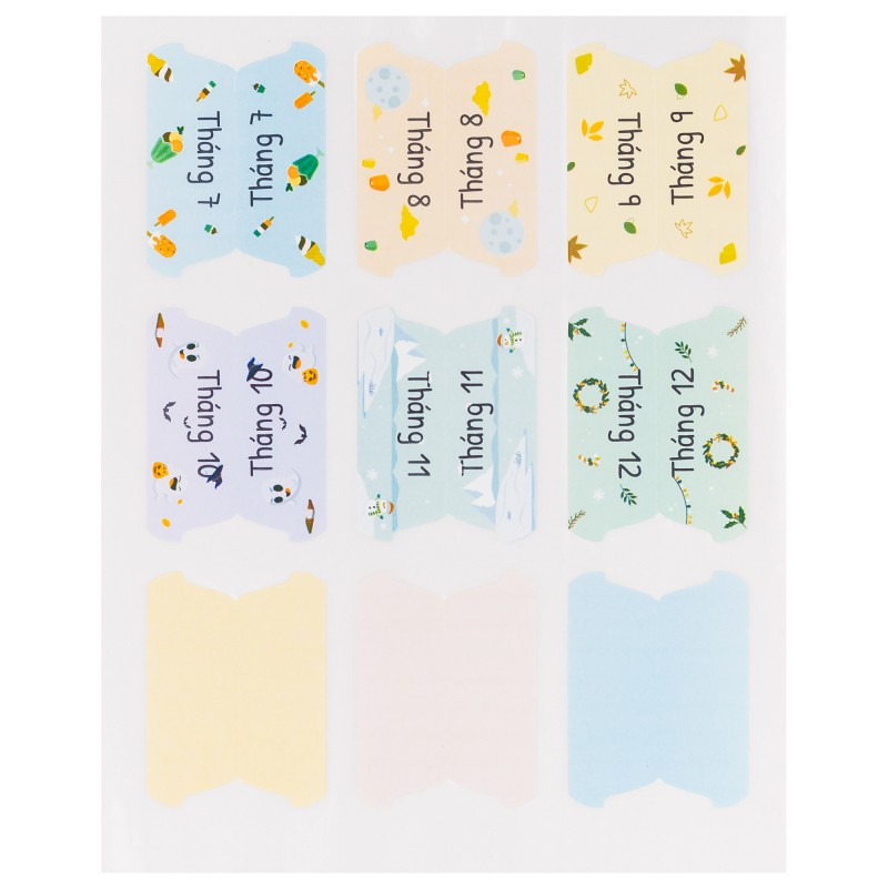 Bộ nhãn dán phân trang Tab Sticker; MS: 721 | Shopee Việt Nam