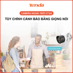 Camera WiFi Ngoài Trời Tenda RT3 Độ Phân Giải Full HD 1080P/2MP/3MP/2K Đàm Thoại 2 Chiều — ảnh 5