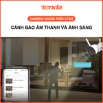 Camera WiFi Ngoài Trời Tenda RT3 Độ Phân Giải Full HD 1080P/2MP/3MP/2K Đàm Thoại 2 Chiều — ảnh 2