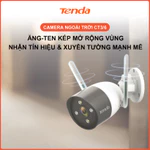 Camera WiFi Ngoài Trời Tenda RT3 Độ Phân Giải Full HD 1080P/2MP/3MP/2K Đàm Thoại 2 Chiều — ảnh 6