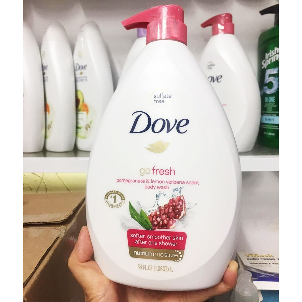 Sữa Tắm Dove Dưỡng Ẩm Chuyên Sâu Deeply Nourishing Thái Lan 1060g, - VPP Quốc Huy