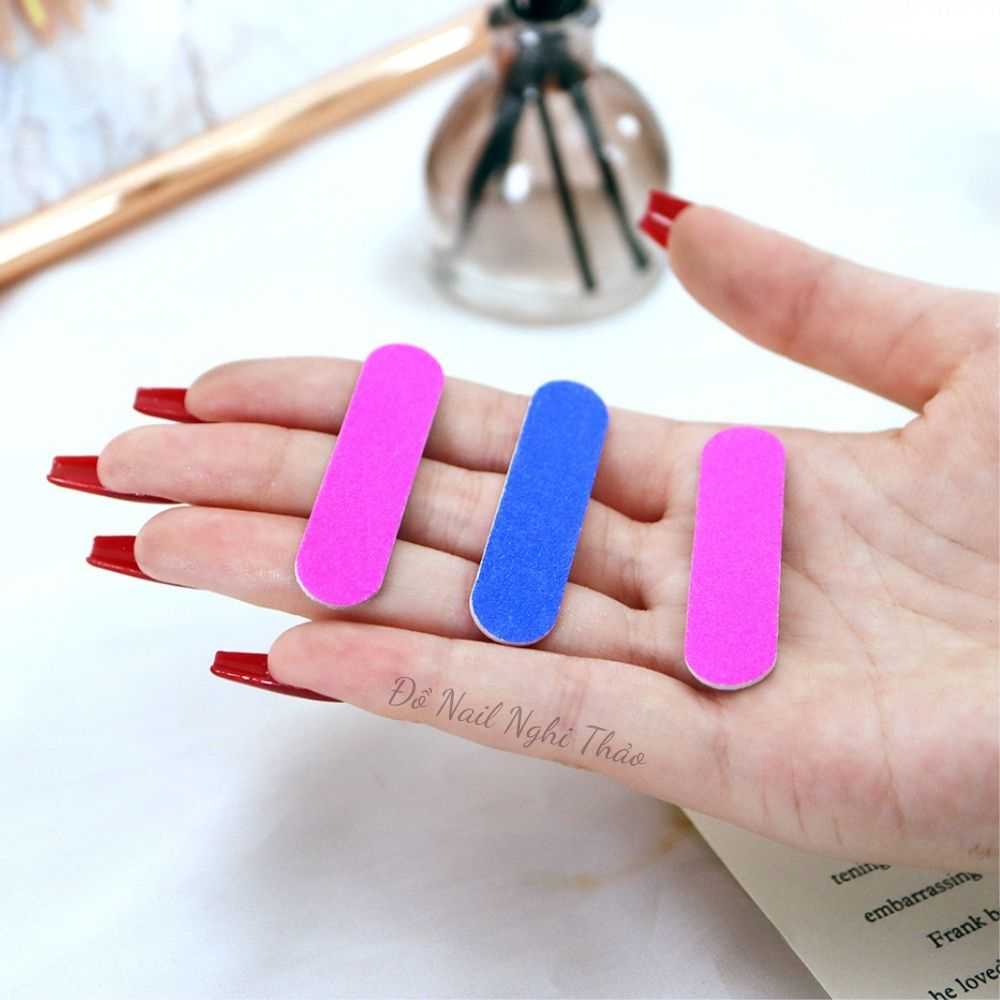 Dũa Móng MiNi Nail Box" Thiết Kế Nhỏ Gọn"Mài Dũa Các Góc Cạnh Của Móng Cực Đỉnh [ Bình An ]