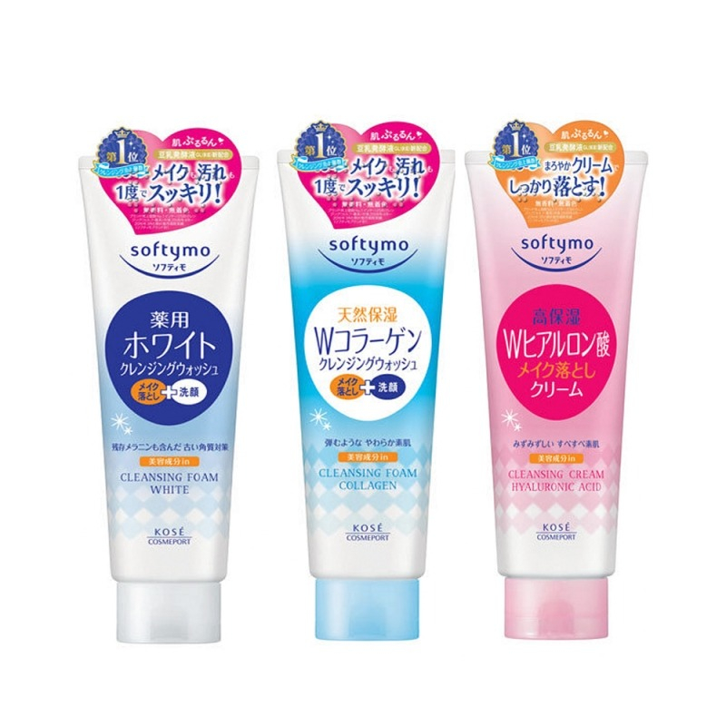 Sữa Rửa Mặt Kose Softymo Softimo Cleansing 220g Nhật Bản, Mẫu Mới Nhất - VPP Quốc Huy