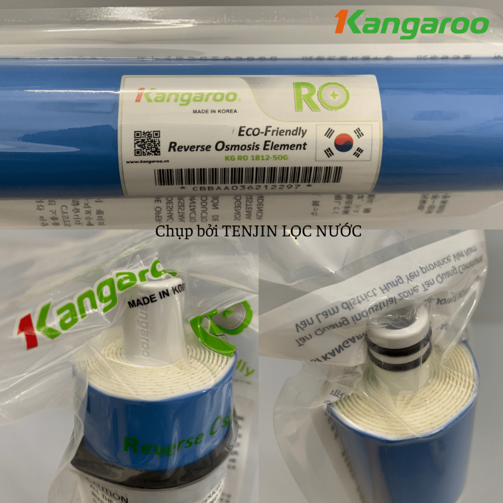 Combo 9 Lõi Lọc Nước Kangaroo 123 RO50GPD Nano Ceramic Alkaline Maifan ORP Cho Model KG109AKV, KG09A3, KGRP99, KG19A3...