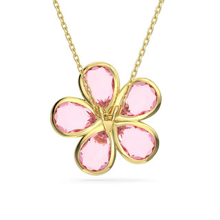 Dây chuyền nữ LAMY Pink Florere Pendant Flower Rose Gold Necklace 6112