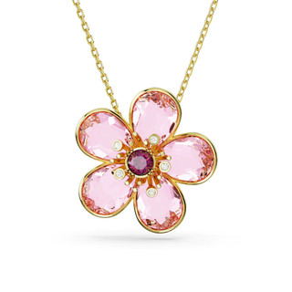 Dây chuyền nữ LAMY Pink Florere Pendant Flower Rose Gold Necklace 6112