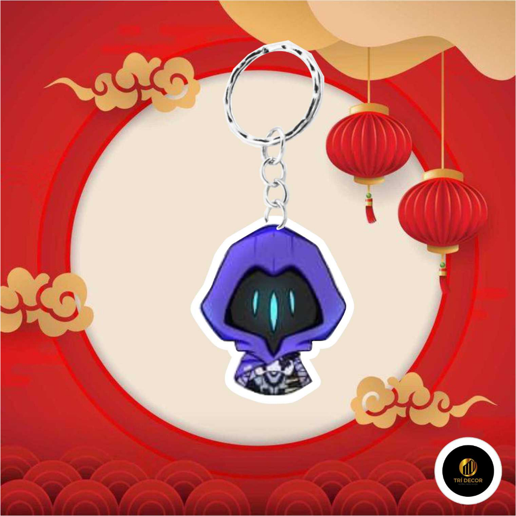 Móc khoá chibi OMEOW - Mèo Omen nhảy - VALORANT