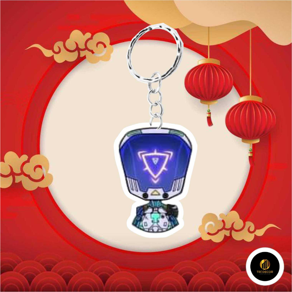 Móc khoá chibi OMEOW - Mèo Omen nhảy - VALORANT