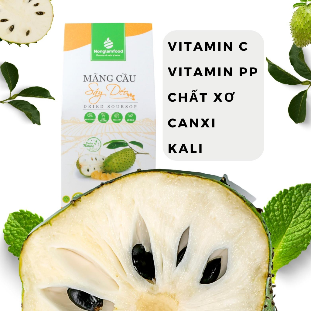 Mãng cầu sấy dẻo Nông Lâm Food