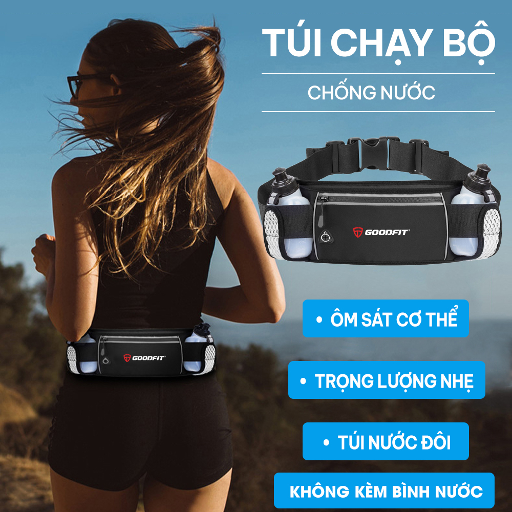 Ảnh Túi đeo chạy bộ 2 ngăn đựng nước GoodFit GF120RB 2