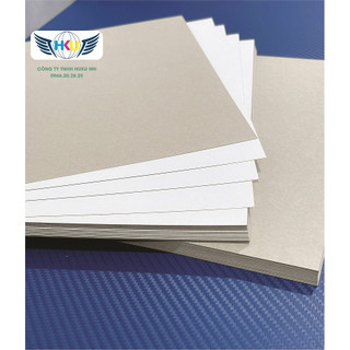 Combo 100 tờ 21x26 cm giấy duplex 250 gsm , giấy bìa lưng , giay lot ao thun