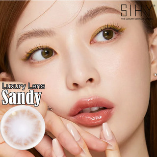 SIHY - Kính áp tròng, Lens [CẬN] Sandy màu nâu, độ cận 0-6 độ, chất liệu cao cấp Hàn Quốc