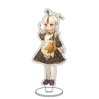 (SẴN-16 mẫu) Mô hình Genshin Impact | standee ver maid hầu gái dễ thương chibi 10 cm Hutao Kazuha Venti Xiao