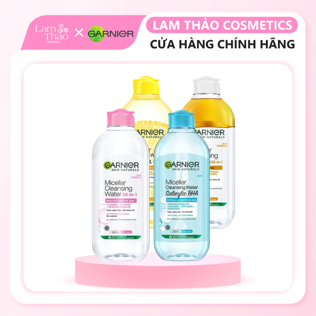 Nước Tẩy Trang Garnier Micellar Cleansing Water