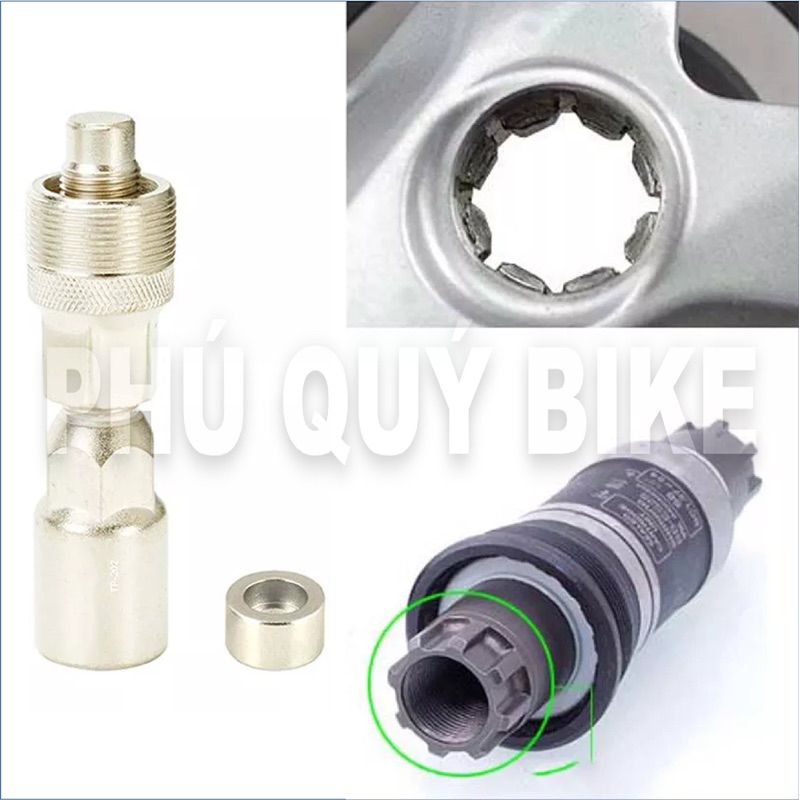 Cảo Đùi Dĩa Cốt Vuông Xe Đạp TOOPRE