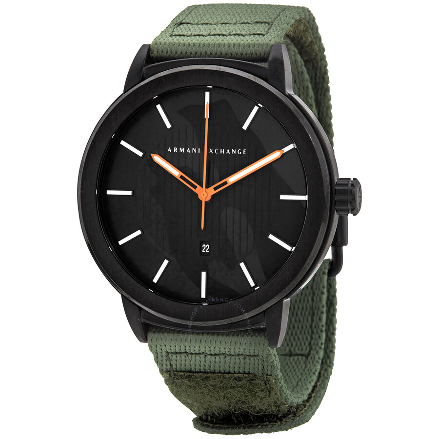 Đồng hồ nam Armani Exchange Quartz Black Dial Men Watch AX1468 [ NEW ...