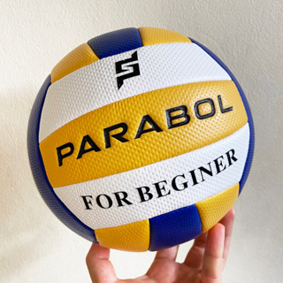Banh bóng chuyền da Parabol X5000- Loại da mềm - Quả bóng chuyền chuyên dụng size 5 - Tặng bộ phụ kiện SIEU HOT