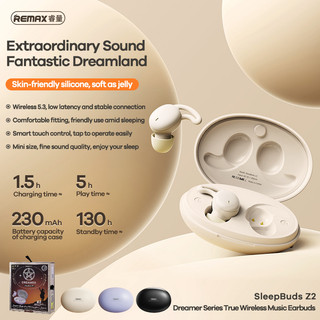 Tai nghe Bluetooth TWS Remax SleepBuds Z2 V5.3, Pin 5H, Tăng Giảm Âm trên tai - Phụ Kiện Nhất Tín