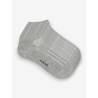 Combo 5 đôi tất nam không cổ cotton ONOFF basic mềm mỏng nhẹ thoáng khí - 18AP23A005