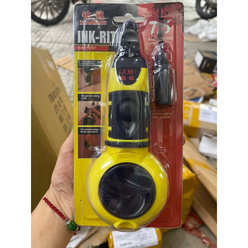 Bật mực 7,5mét, búng mực tự động - kèm mực | Shopee Việt Nam