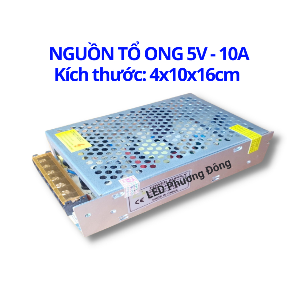 Nguồn Tổ ong  5V - 10A/ 20A/ 40A/ 60A / 70A KÍN NƯỚC Dùng cho đèn LED
