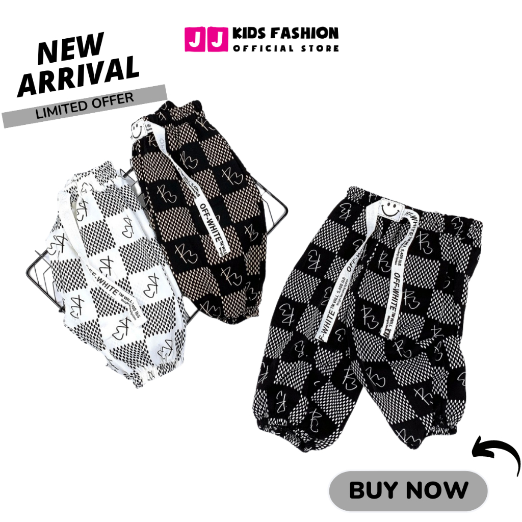 Quần Jogger Bé Gái Thun Dài Bo Ống – Phong Cách Hip Hop Năng Động | JJ Kids Fashion