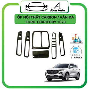 Ốp nội thất nhựa vân đá xe Ford Territory 2023, nhựa ABS cao cấp sang trọng. Bảo vệ chống xước nội thất