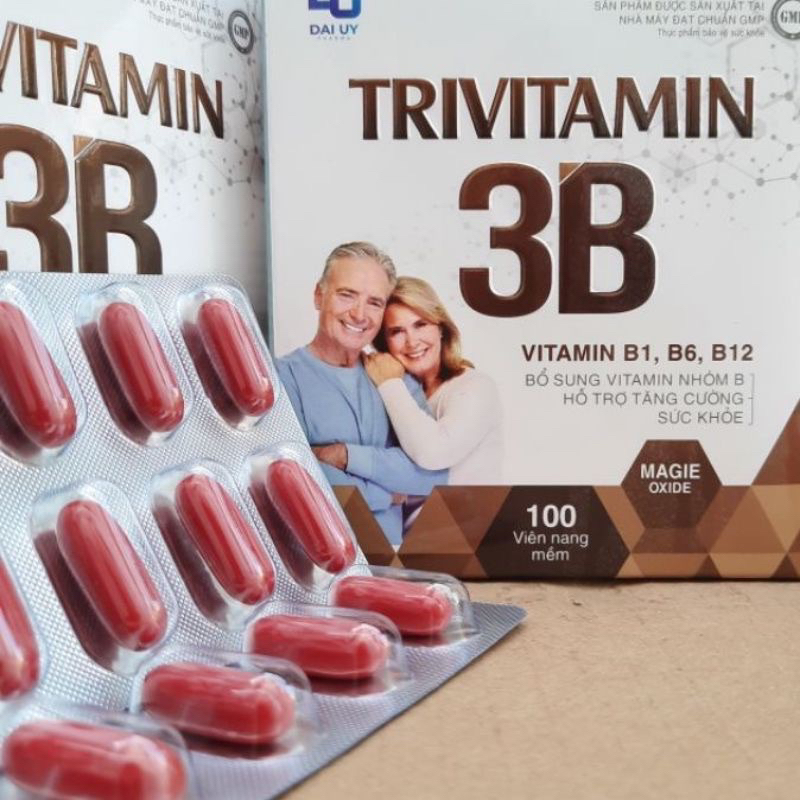 Vitamin 3B tổng hợp hộp 100 viên, tri vitamin 3b Shopee Việt Nam