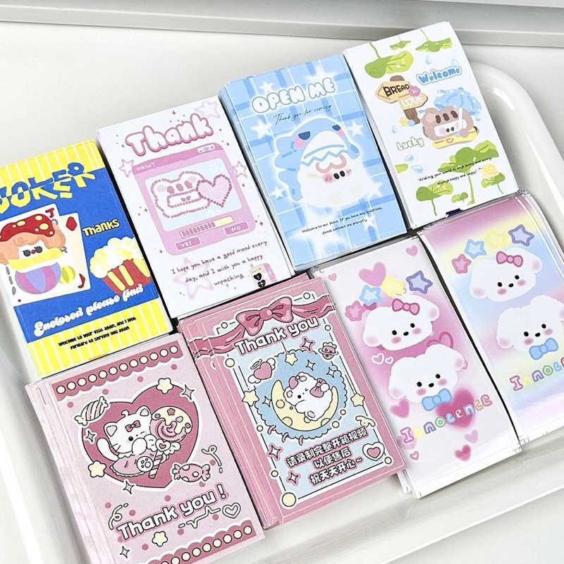 [TỔNG HỢP] Set 20 sticker niêm phong gói hàng dễ thương | Shopee Việt Nam