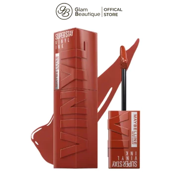Son Kem Bóng Bền Màu, Nhẹ Môi Maybelline Superstay Vinyl Ink 4.2ml Glam Beautique