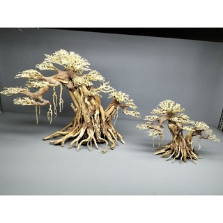 Gỗ lũa bonsai làm bằng gỗ lũa tự nhiên ,tán xương Dành cho bể cá thủy sinh.
