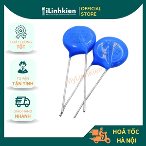 Tụ chống sét Varistor 14D151K-14D201K-14D301K- 14D470K-14D561K-14D680K-14D821K 14mm chất lượng tốt.