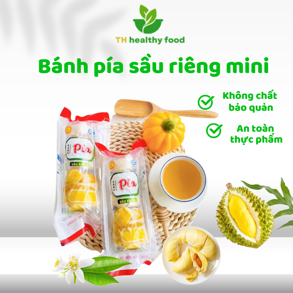 Bánh Pía Sầu Riêng Mini gói 5 Bánh - Đặc Sản Sóc Trăng | Shopee Việt Nam
