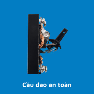 Cầu Dao CB Cóc TPE Cách Điện An Toàn, Cầu Dao Tự Động - BS - (6A - 40A) - thietbidienelec68