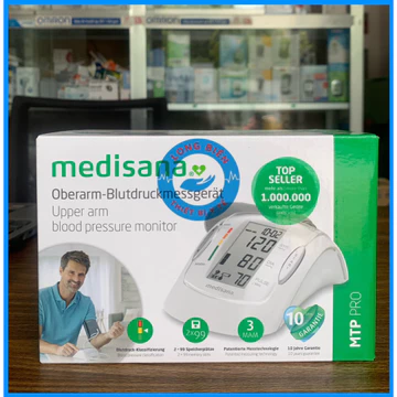 Máy đo huyết áp bắp tay Medisana MTP Pro - Nhập khẩu Đức - Hàng chính hãng cho kết quả nhanh chóng, chính xác