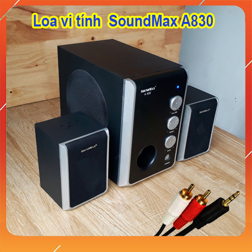 LOA VI TÍNH 2.1 - SOUNDMAX A830 | Shopee Việt Nam