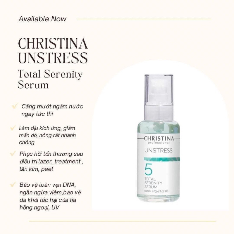 Christina Unstress Total Serenity Serum