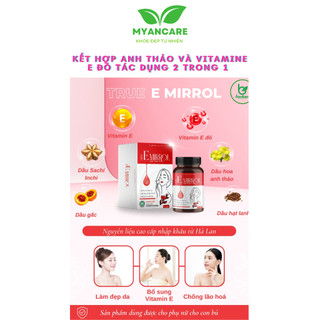 Tinh dầu anh thảo và vitamin E đỏ Emiroll Anh Thao UC [Dùng được cho phụ nữ cho con bú]