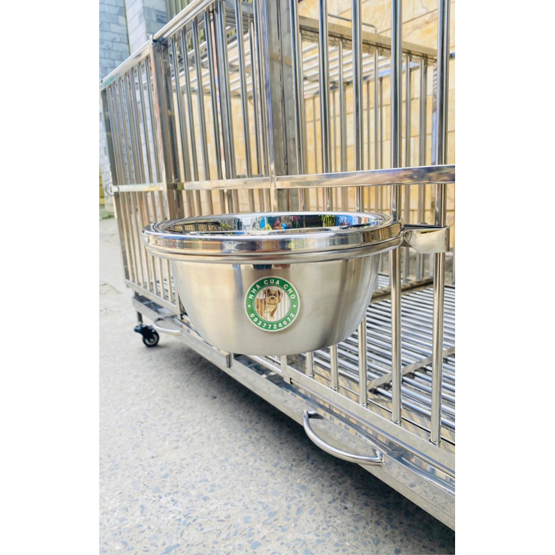 Giá Treo Bát Ăn inox Cao Cấp cho Cún Size 20 - 22 | Shopee Việt Nam