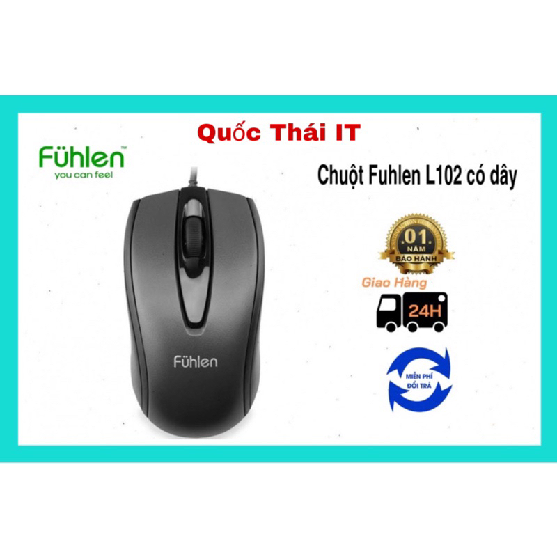 Chuột văn phòng Fuhlen L102 - Nhập khẩu | Shopee Việt Nam