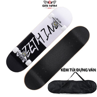 Ván Trượt Thể Thao Mặt Nhám DNS03 Kích Thước 80cm  Đại Nam Sport Chịu Lực 120kg + Kèm Túi Đựng Ván